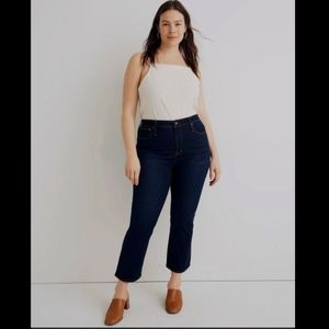 Madewell Curvy Cali Demi-Boot Jeans in Larkspur Wash